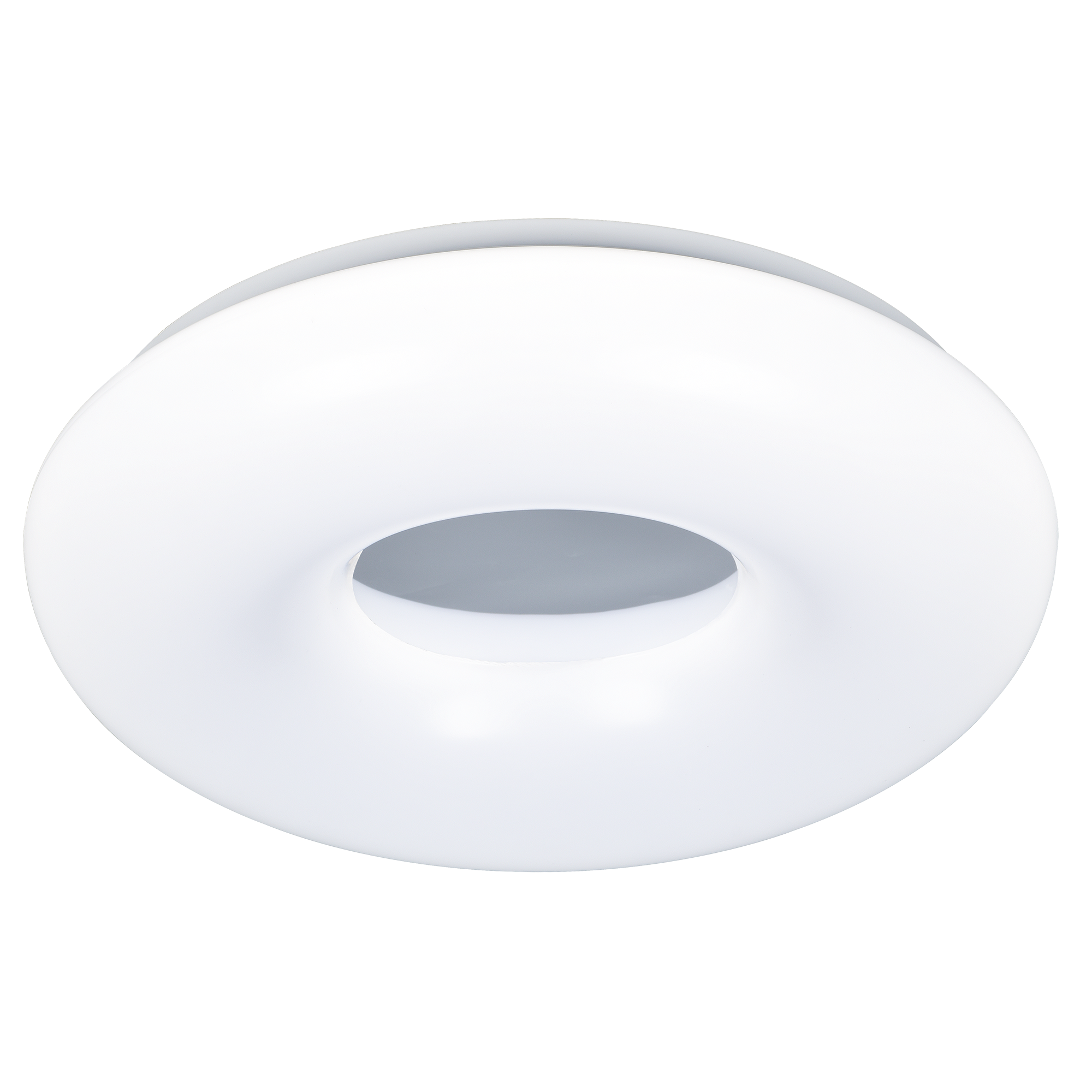 LED-Deckenleuchte 'Leni' Ø 40 cm x 8,5 cm weiß Metall/Kunststoff Ring