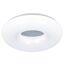 LED-Deckenleuchte 'Leni' Ø 40 cm x 8,5 cm weiß Metall/Kunststoff Ring