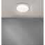 LED-Deckenleuchte 'Conni' Ø 41 x 10 cm weiß/grau mit Filz