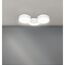 LED-Deckenleuchte 'Mila' 31 x 51 x 6,5 cm Metall/Kunststoff weiß
