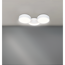 LED-Deckenleuchte 'Mila' 31 x 51 x 6,5 cm Metall/Kunststoff weiß