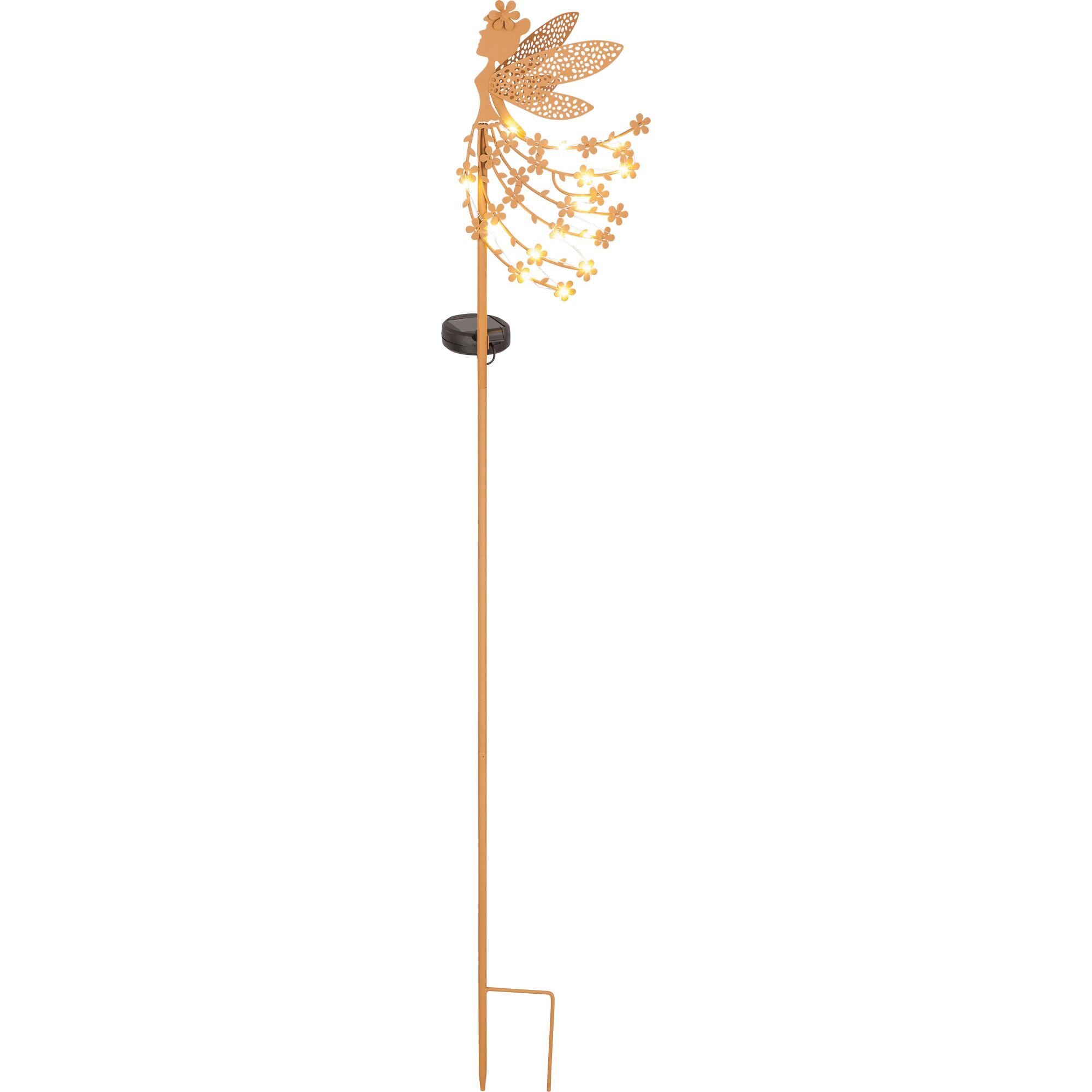 Solar-Laterne Fee mit Lichtern