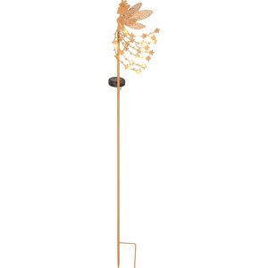 Solar-Dekoleuchte 'Fee' rostfarben 91 x 16,5 cm