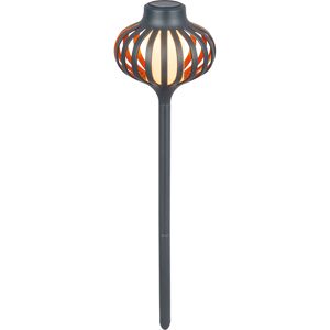 LED-Solar-Dekoleuchte 'Fackel' schwarz 40,2 cm