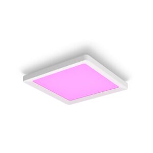 Panelleuchte 'Hue Tento' weiß Ø 29,5 x 3,7 cm
