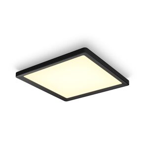 Panelleuchte 'Hue Tento' schwarz 39,5 x 39,5 x 3,7 cm