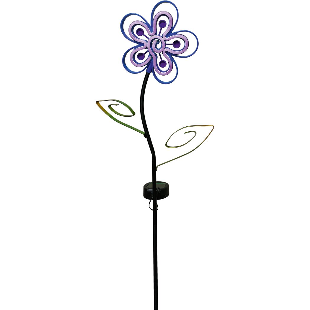 Solar-Blume mit Beleuchtung