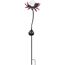 Solarleuchte Blume rot