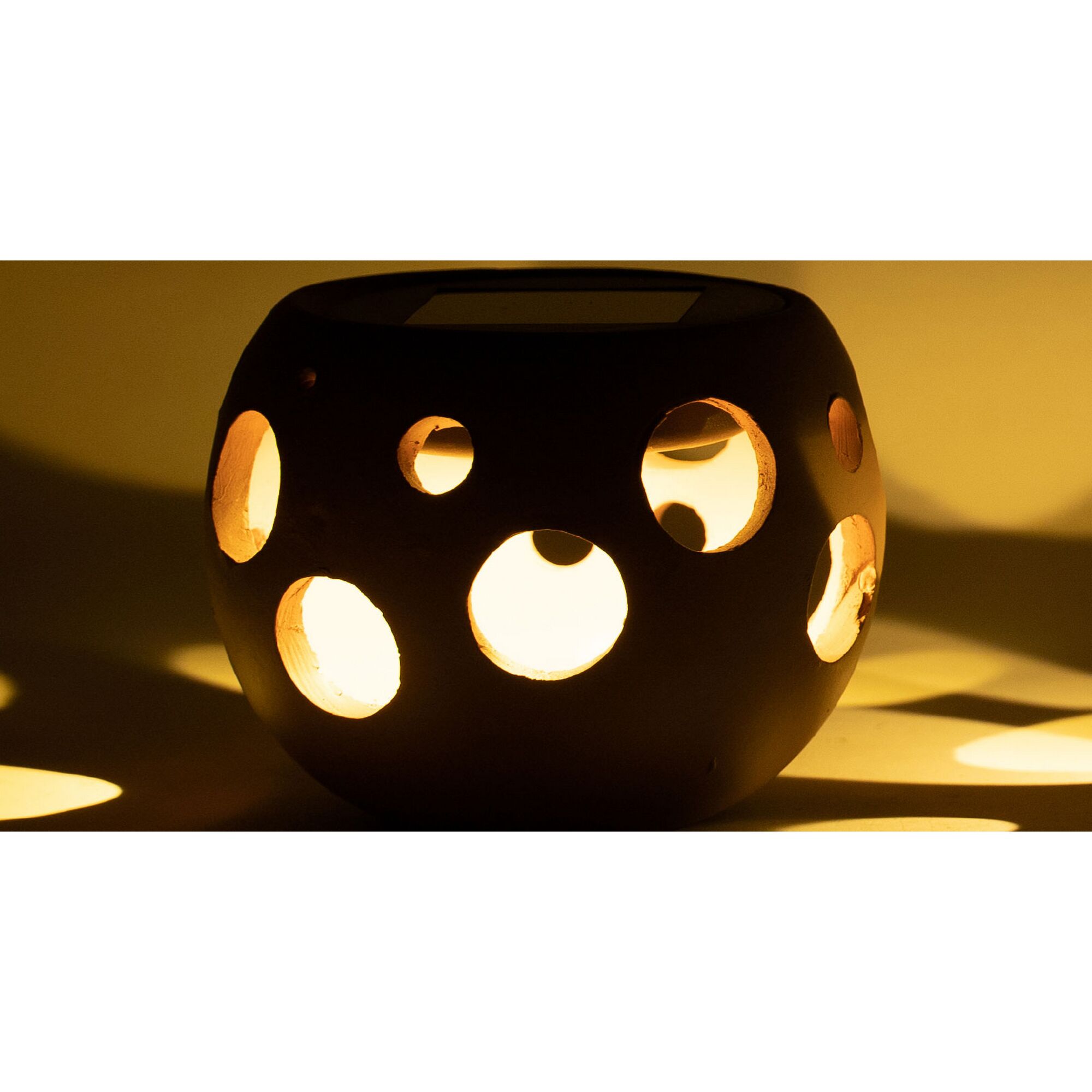 Leuchtende Solar-Dekoleuchte