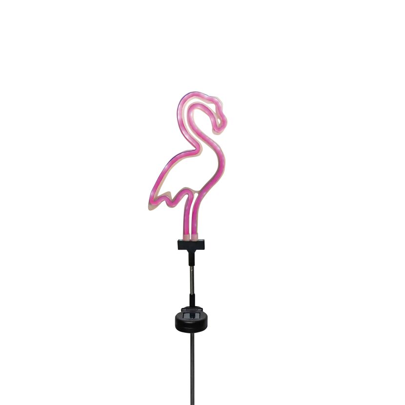 Solarleuchtfigur Flamingo