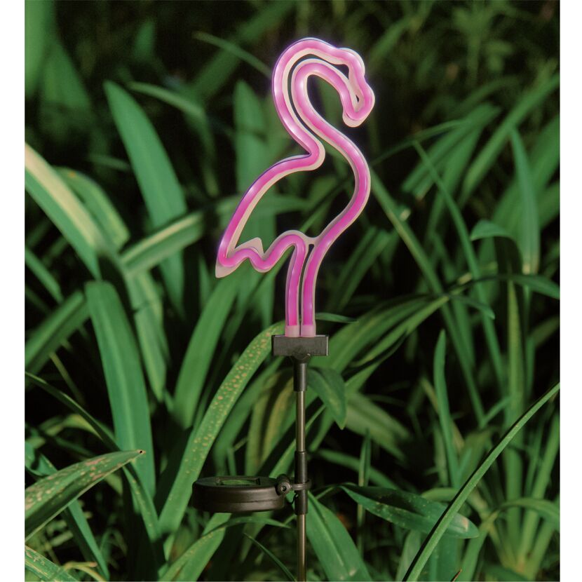 Solarlampe Flamingo