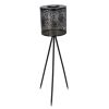 Solar-Außenstehlampe warmweiß Ø 17 x 44,5 cm