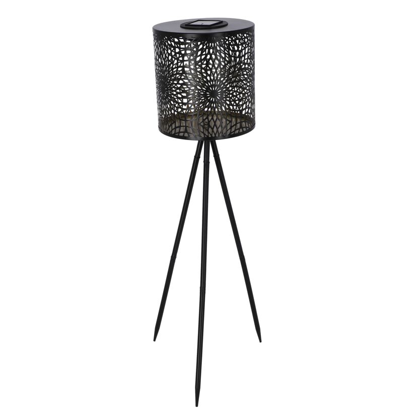 Solar-Außenstehlampe warmweiß Ø 17 x 44,5 cm