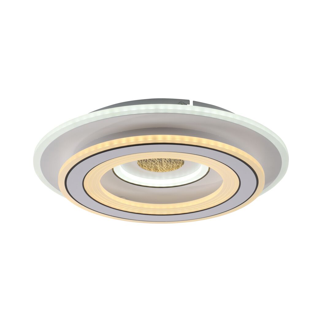LED-Deckenleuchte 'Tolaga' dimmbar 5100 lm warmweiß, neutralweiß Ø 40 x 7,5 cm