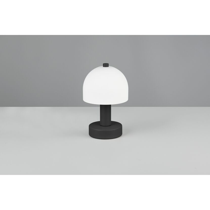 Tischleuchte 'Glenn' mattschwarz E14 Ø 12 cm