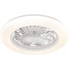 LED-Deckenventilator mit Beleuchtung dimmbar 40 W warmweiß, neutralweiß Ø 48 x 13,4 cm