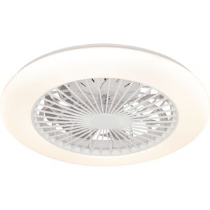 Deckenleuchte mit Ventilator weiß Ø 48 cm