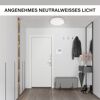 LED-Deckenleuchte 'Shining Frame' 18 W 2100 lm neutralweiß Ø 33 x 4,5 cm