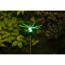 LED-Solarspieß Libelle mit RGB 66 cm