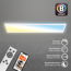 Wifi-LED-Deckenleuchte 'Tava Smart' 20 x 98 cm 36W App- & Sprachgesteuert dimmbar 4800 lm CCT weiß matt