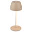 Akku-LED-Tischleuchte 'Serina Mini' 20 cm 2700K 2,5W 150lm dimmbar beige