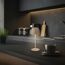Akku-LED-Tischleuchte 'Serina Mini' 20 cm 2700K 2,5W 150lm dimmbar beige