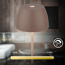 Akku-LED-Tischleuchte 'Serina Mini' 20 cm 2700K 2,5W 150lm dimmbar umbrasand