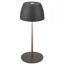 Akku-LED-Tischleuchte 'Serina Mini' 20 cm 2700K 2,5W 150lm dimmbar anthrazit