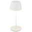 Akku-LED-Tischleuchte 'Serina Mini' 20 cm 2700K 2,5W 150lm dimmbar weiß matt