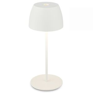 Akku-LED-Tischleuchte 'Serina Mini' 20 cm 2700K 2,5W 150lm dimmbar weiß matt
