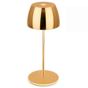 Akku-LED-Tischleuchte 'Serina Mini' 20 cm 2700K 2,5W 150lm dimmbar goldfarbig