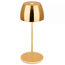 Akku-LED-Tischleuchte 'Serina Mini' 20 cm 2700K 2,5W 150lm dimmbar goldfarbig