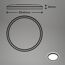LED-Panelleuchte 'Move' Ø 24 x 3 cm 16W 1900 lm matt-schwarz