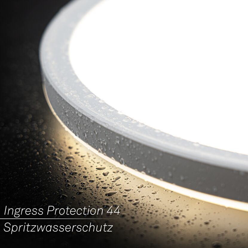 LED-Panelleuchte 'Move' Ø 24 x 3 cm 16W 1900 lm weiß matt