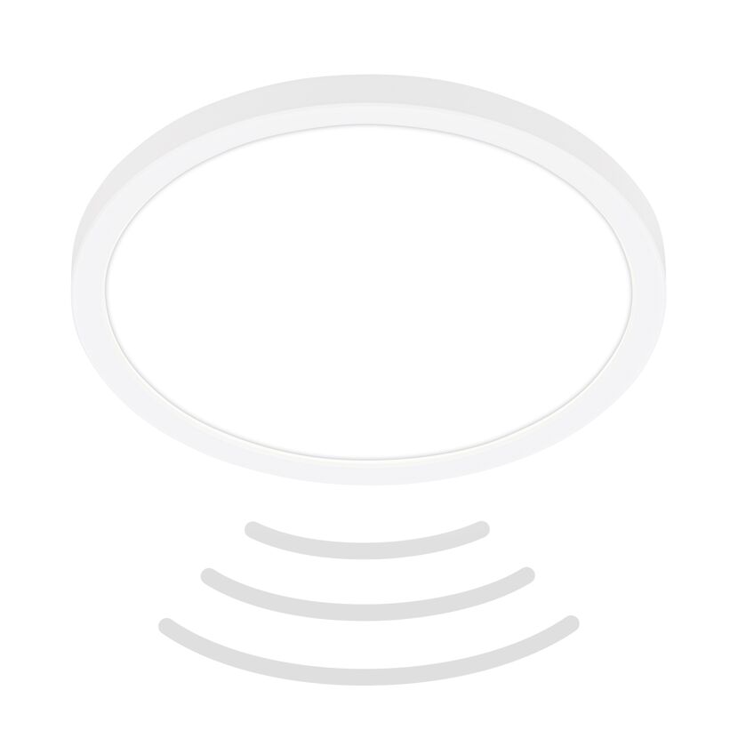 LED-Panelleuchte 'Move' Ø 24 x 3 cm 16W 1900 lm weiß matt