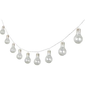 LED-Solar-Lichterkette 'Glühbirne' weiß 1,8 m