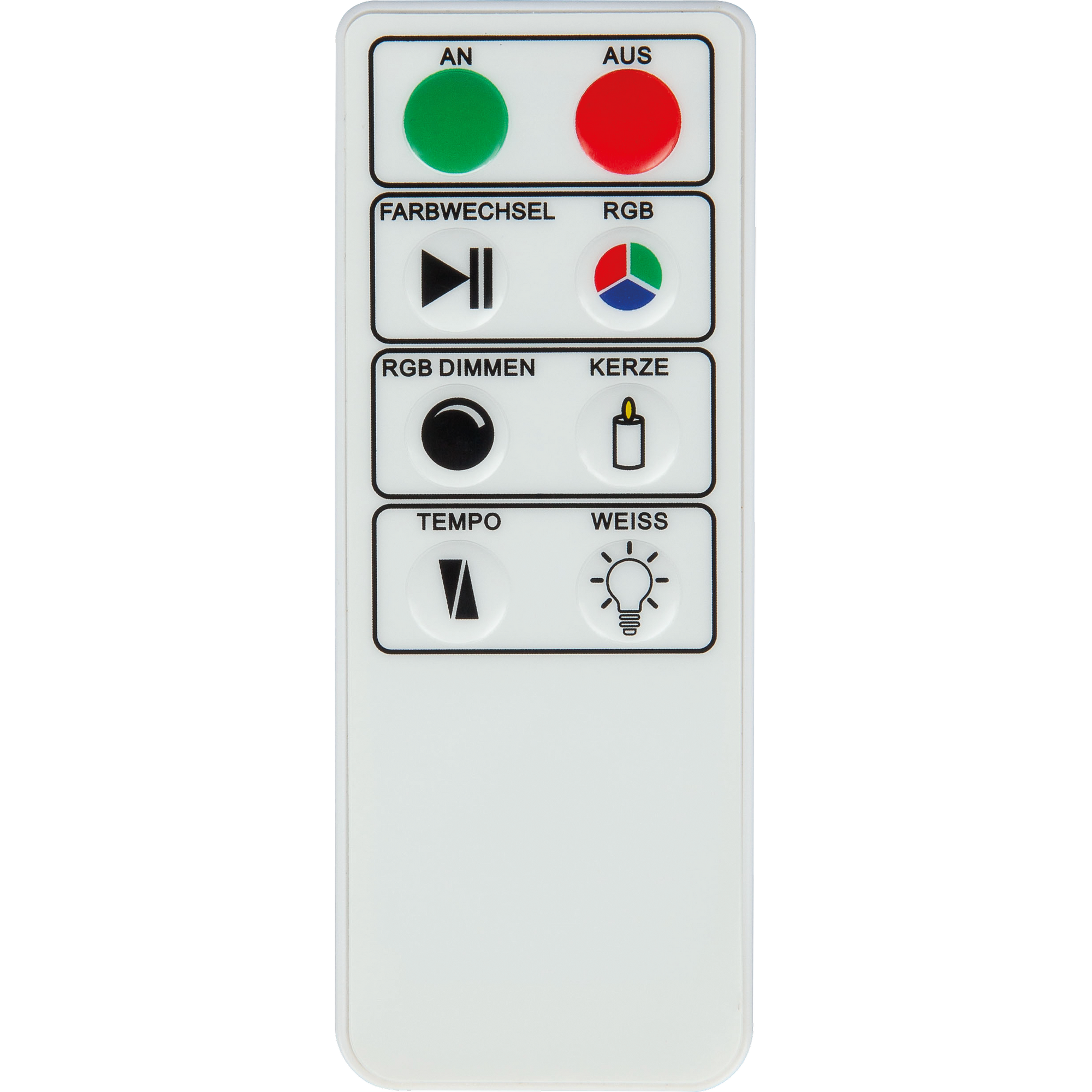 Solar-Stehleuchte mit Farbwechsler 34 x 150 cm