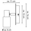 LED-Spot 'Lara' 1-flammig G9 3,5 W 11 x 16 cm