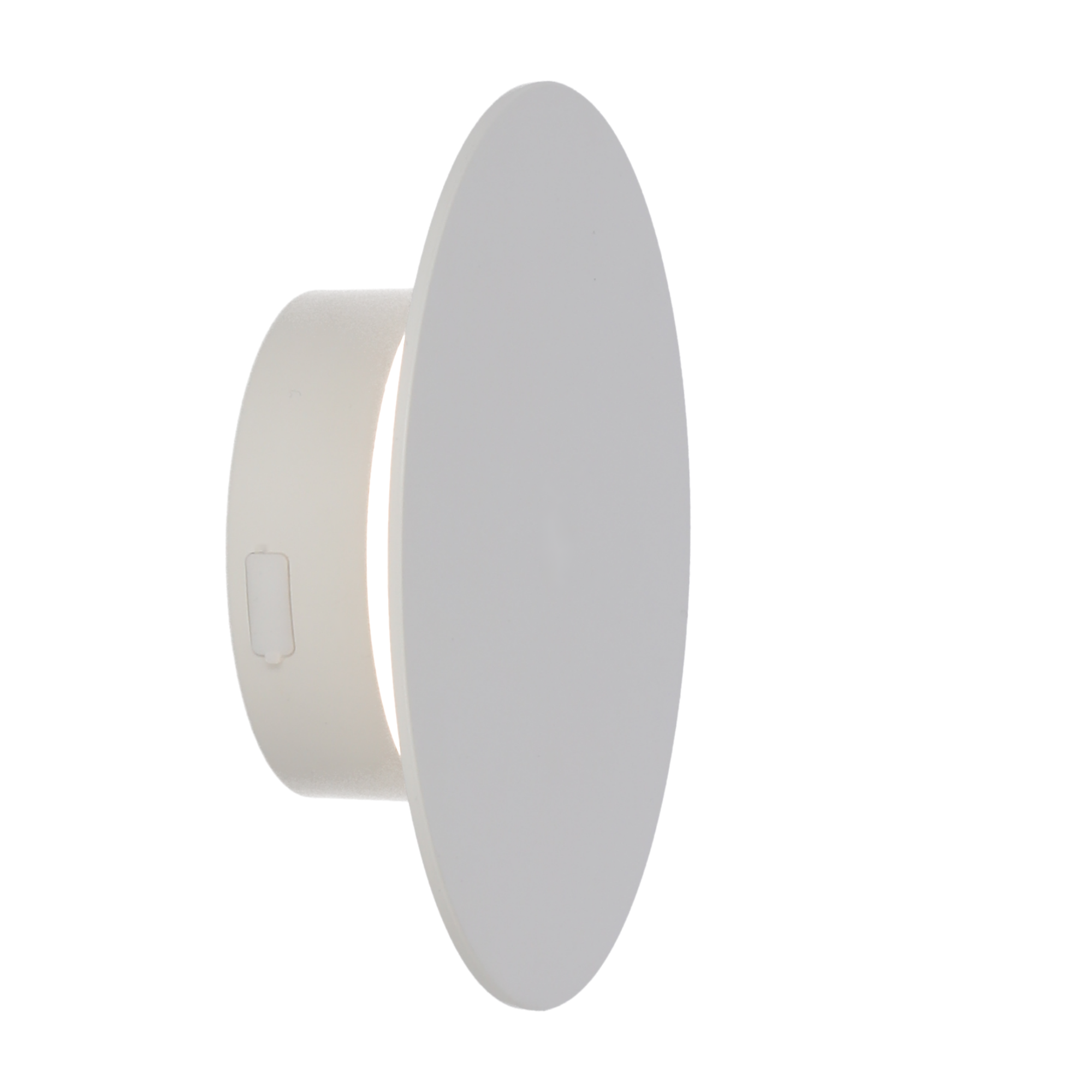 Wandleuchte 'Jasmin' weiß Ø 15 x 4,3 cm