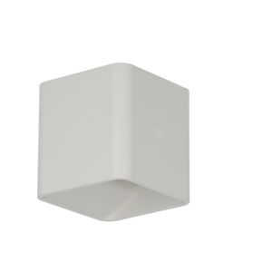 Wandleuchte 'Johanna' weiß Ø 15 x 4,3 cm
