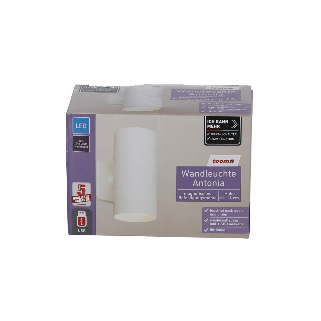 LED-Außenwandleuchte 'Antonia' warmweiß IP 44