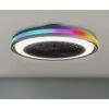 LED-Deckenventilator mit Beleuchtung dimmbar 40 W warmweiß, neutralweiß, Farbwechsler Ø 47 x 14 cm
