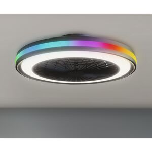 LED-Deckenleuchte 'Palmero' mit Ventilator Ø 47 cm 40 W