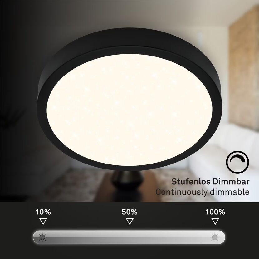 Dimmbare LED Deckenleuchte
