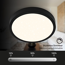 LED-Deckenleuchte Ø 38 x 5 cm 24W 2900 lm 2700-6500K dimmbar schwarz