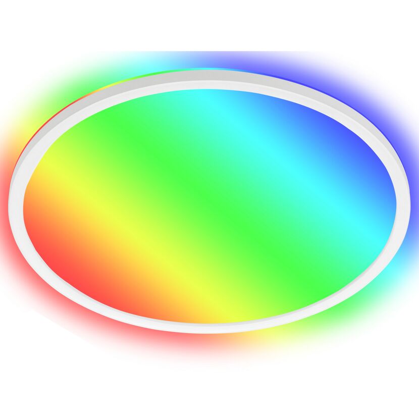 LED-Deckenleuchte 'Slim' Ø 29,3 cm RGB-W 15W 1850 lm 4000 K