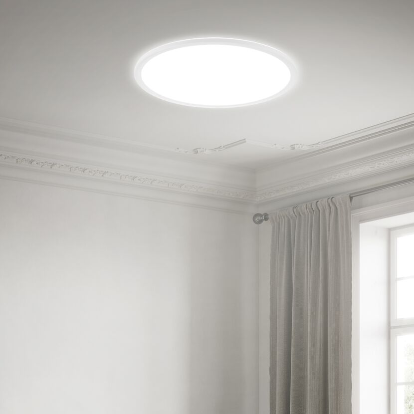 LED-Deckenleuchte 'Slim' Ø 48 cm 30W 3500 lm 4000 K