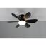 Deckenventilator 'Lund' schwarz matt Ø 53 cm