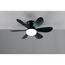 Deckenventilator 'Lund' schwarz matt Ø 53 cm