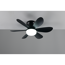 Deckenventilator 'Lund' schwarz matt Ø 53 cm